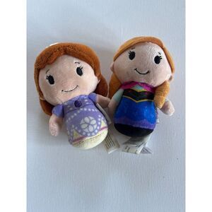 Elsa And Anna 2018 Hallmark Itty Bittys Disney‎ Frozen Plush Set 4"